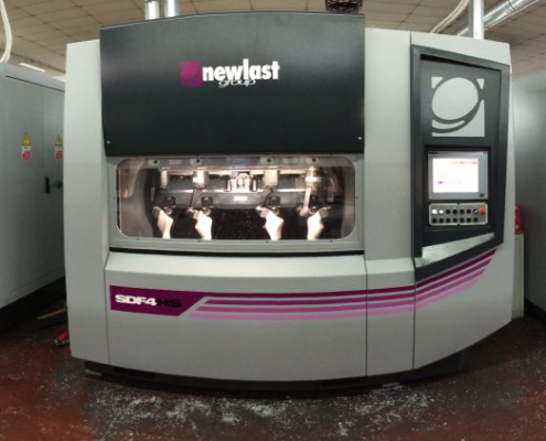 Panorama of the new SDFHS shoe last machines in Formificio Ifaba