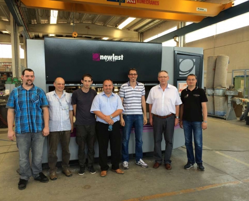 Kopitarna Team visits Newlast factory